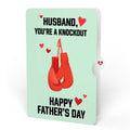 You're a Knock Out Father's Day Pop-Up Card and Sentiment Set for Husband
