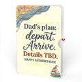 Sailboat on the Horizon Father's Day Pop-Up Card and Details TBD Sentiment Set for Dad