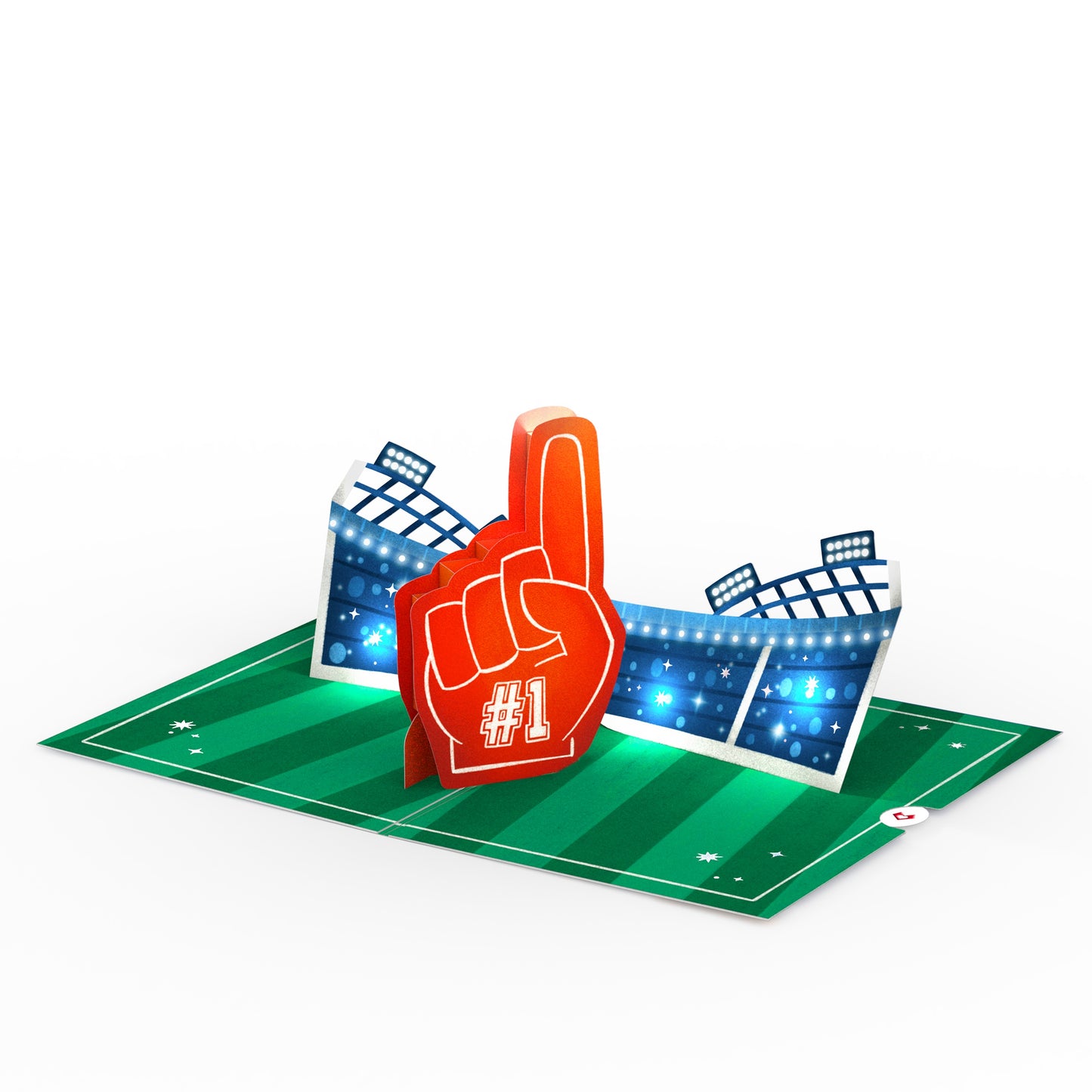 MVP Stadium Father's Day Music and Lights Pop-Up Card and Sentiment Set for Dad