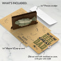 Reel Kick-Bass Dad Father's Day Pop-Up Card and Sentiment Set for Dad