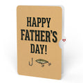Reel Kick-Bass Dad Father's Day Pop-Up Card and Fishing Lure Sentiment Set