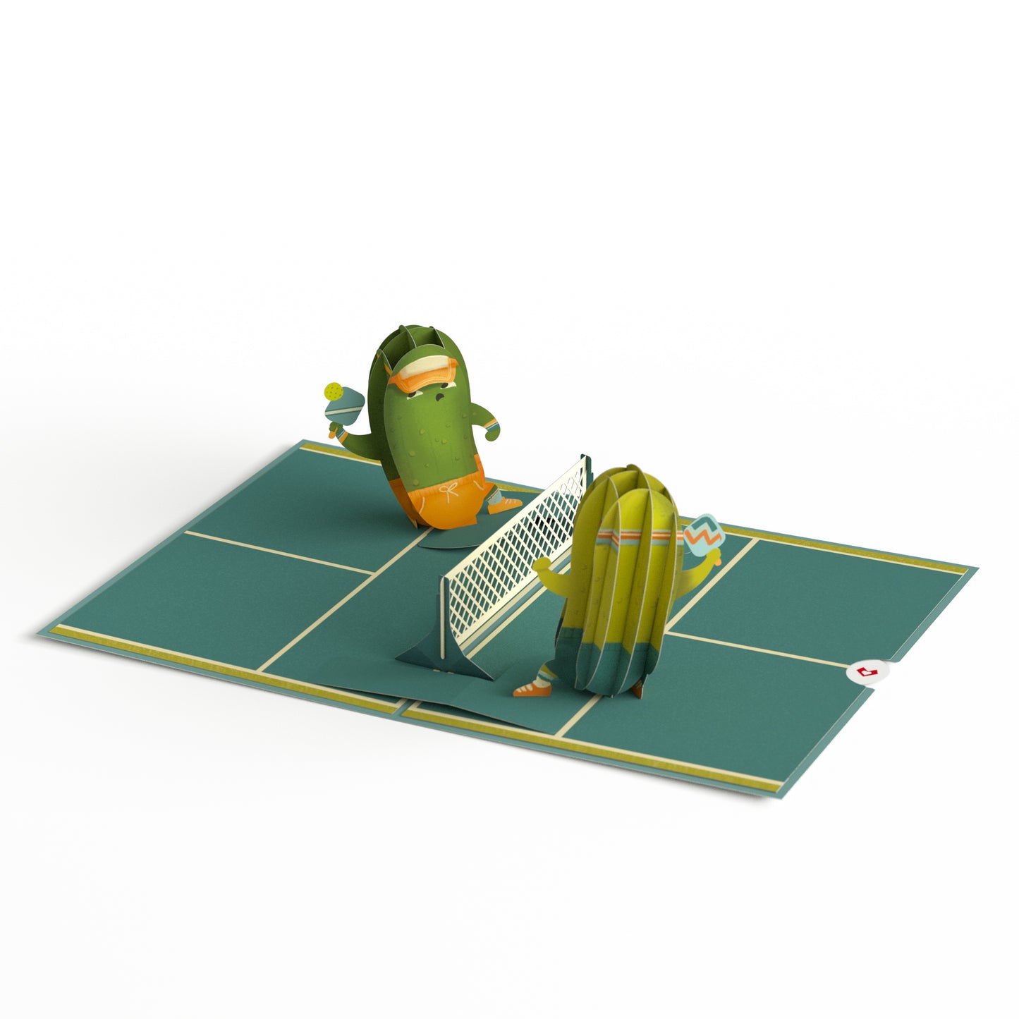 Playful Pickleball Father's Day Pop-Up Card and Sentiment Set