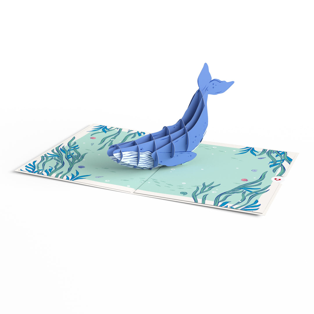 Whale Beneath the Waves Father's Day Pop-Up Card and Sentiment Set for Dad