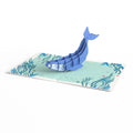 Whale Beneath the Waves Father's Day Pop-Up Card and Sentiment Set for Dad