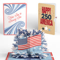 From Sea to Shining Sea 4th of July Pop-Up Card and 250 America Sentiment Set