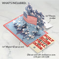 From Sea to Shining Sea Americana Pop-Up Card and Sentiment Set