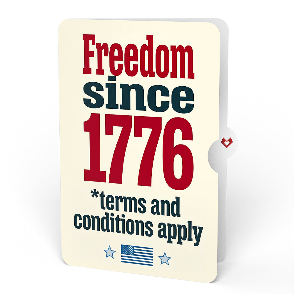 From Sea to Shining Sea 4th of July Pop-Up Card and Terms Applied Sentiment Set