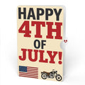 American Motorcycle 4th of July Pop-Up Card and Sentiment Set