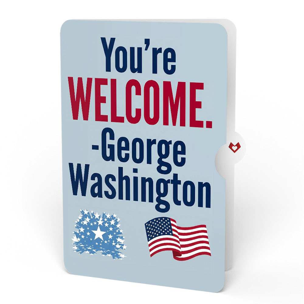 From Sea to Shining Sea 4th of July Pop-Up Card and Washington's Welcome Sentiment Set
