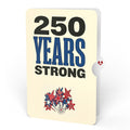 Stars and Stripes 4th of July Pop-Up Card and 250 Years Strong Sentiment Set