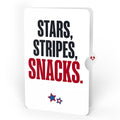 Americana Basket 4th of July Pop-Up Card and Stars Stripes Snacks Sentiment Set