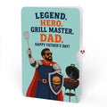 Best Flippin' Dad Father's Day Pop-Up Card and Grill Master Hero Sentiment Set