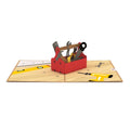 Toolbox Father's Day Pop-Up Card and Major Production Sentiment Set for Dad
