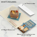 Cheers Father's Day Pop-Up Card and Cocktail Mix Sentiment Set for Dad