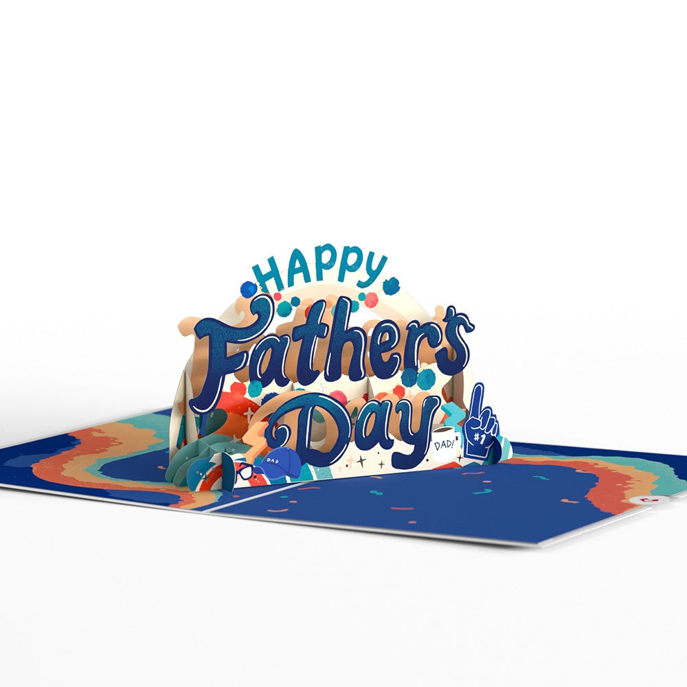 Awesome Dad Father's Day Pop-Up Card and Sentiment Set for Dad