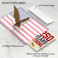 Patriotic Eagle 4th of July Pop-Up Card and 250 Years of Freedom Sentiment Set