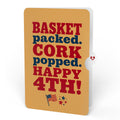Americana Basket 4th of July Pop-Up Card and Basket Cork Sentiment Set