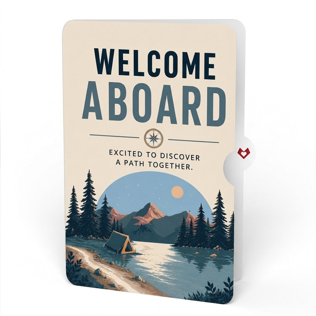 Classic Compass Pop-Up Card and Welcome Aboard Sentiment Set
