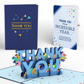 Thank You Confetti Pop-Up Card and Incredible Year Sentiment Set