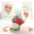 Thanks a Bunch Bouquet Thank You Pop-Up Card and Sentiment Set for Clients