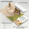 Take It Easy Retirement Pop-Up Card and Adirondack Chair Sentiment Set