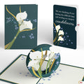 Calla Lily Sympathy Pop-Up Card and Thoughts of Comfort Sentiment Set