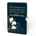 Calla Lily Sympathy Pop-Up Card and Thoughts of Comfort Sentiment Set
