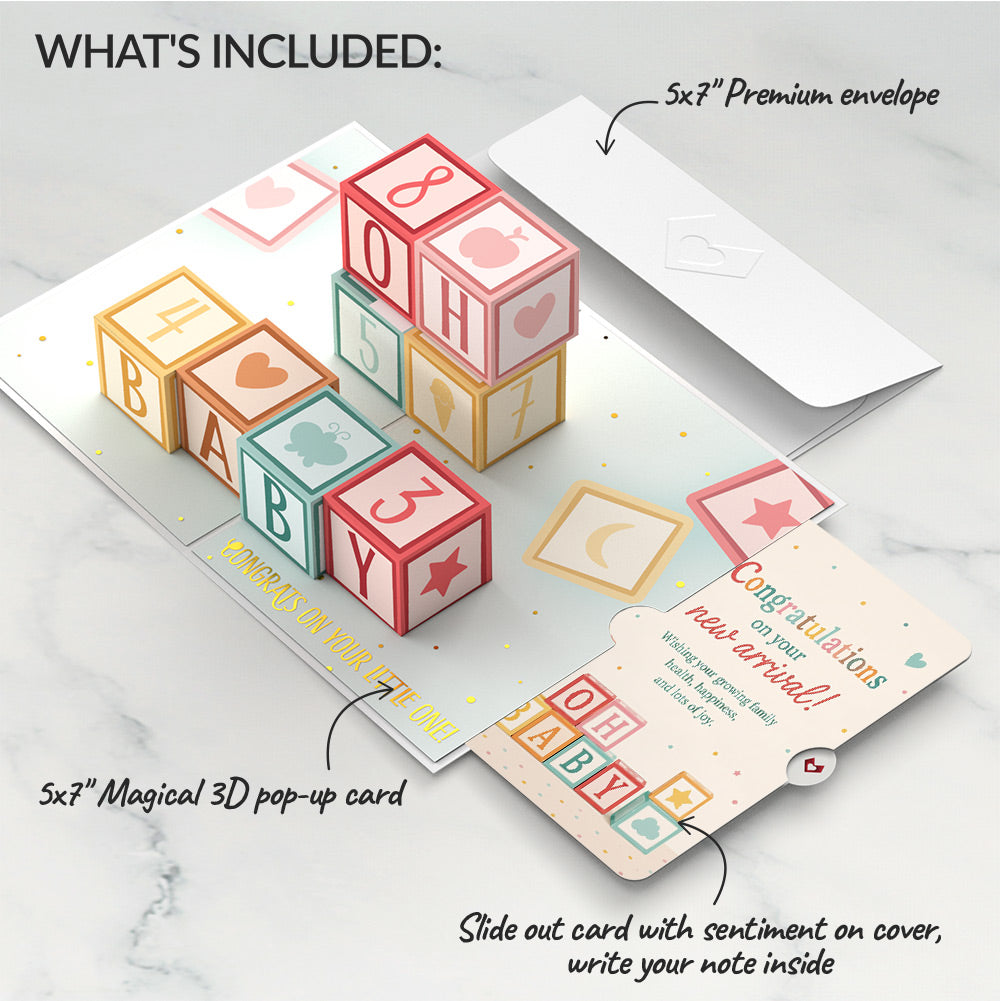 Oh Baby! Congrats Pop-Up Card and Sentiment Set