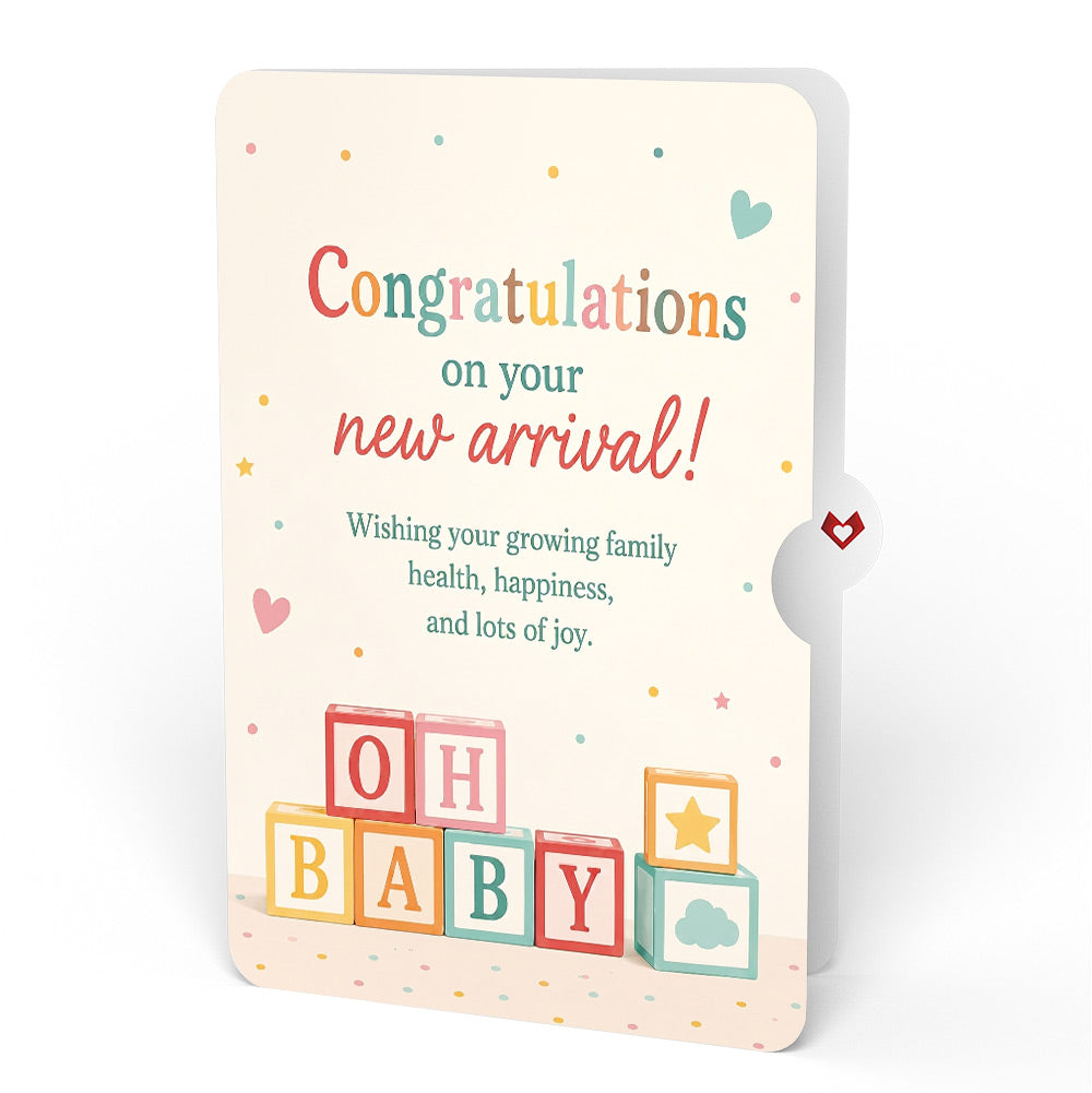 Oh Baby! Congrats Pop-Up Card and Sentiment Set