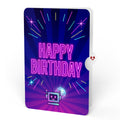 Robot Birthday Party Music and Lights Pop-Up Card and Sentiment Set