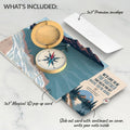 Classic Compass Pop-Up Card and The Journey Ahead Sentiment Set