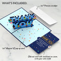 Thank You Confetti Pop-Up Card and Reliable Partner Sentiment Set