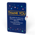 Thank You Confetti Pop-Up Card and Reliable Partner Sentiment Set