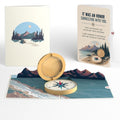 Classic Compass Pop-Up Card and An Honor Connecting With You Sentiment Set