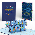 Thank You Confetti Pop-Up Card and Great Connecting With You Sentiment Set