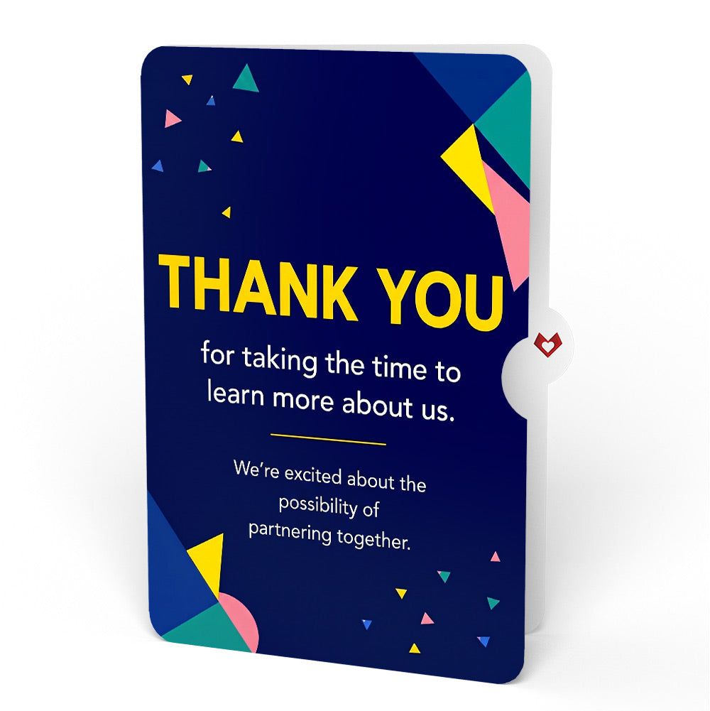 Thank You Confetti Pop-Up Card and Partnering Together Sentiment Set