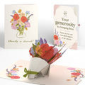 Thanks a Bunch Bouquet Pop-Up Card and Changing Lives Sentiment Set
