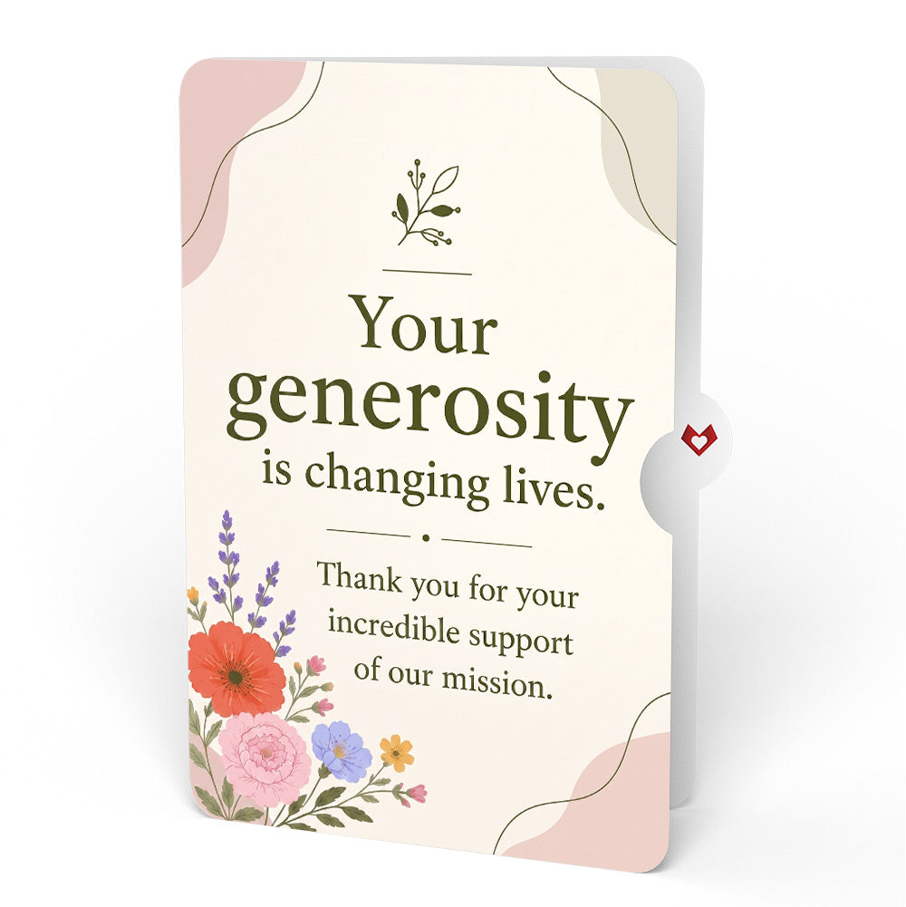 Thanks a Bunch Bouquet Pop-Up Card and Changing Lives Sentiment Set