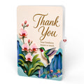 Hummingbird Thank You Unboxed Pop-Up Paper Sculpture and Sentiment Set
