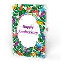 Butterfly Brilliance Anniversary Suncatcher Bouquet and Sentiment Set