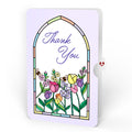 Vibrant Tulip Thank You Suncatcher Bouquet and Sentiment Set
