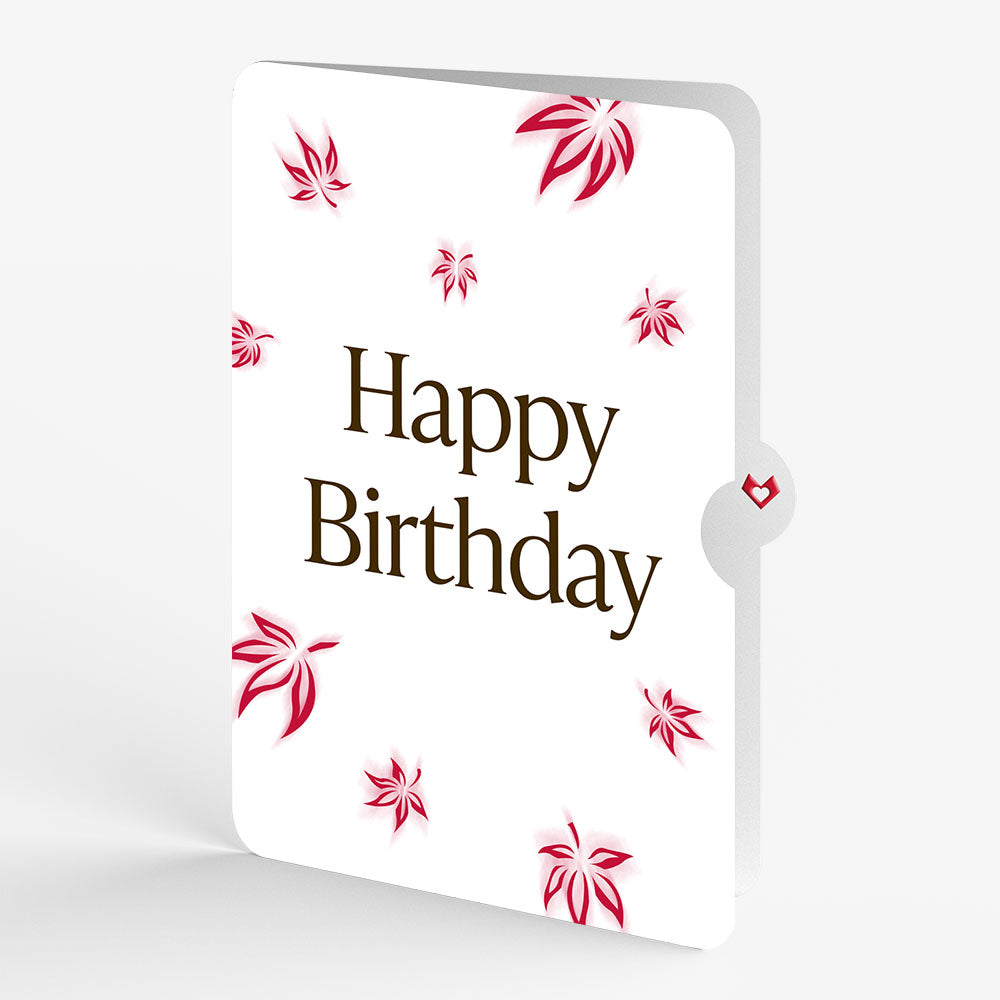 Japanese Maple Birthday Pop-Up Card and Sentiment Set