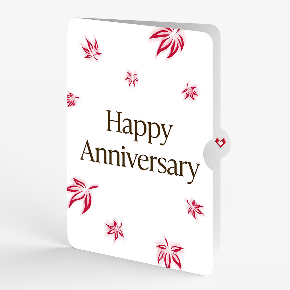 Japanese Maple Anniversary Pop-Up Card and Sentiment Set