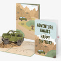 Off-Road Adventure Birthday Pop-Up Card and Sentiment Set