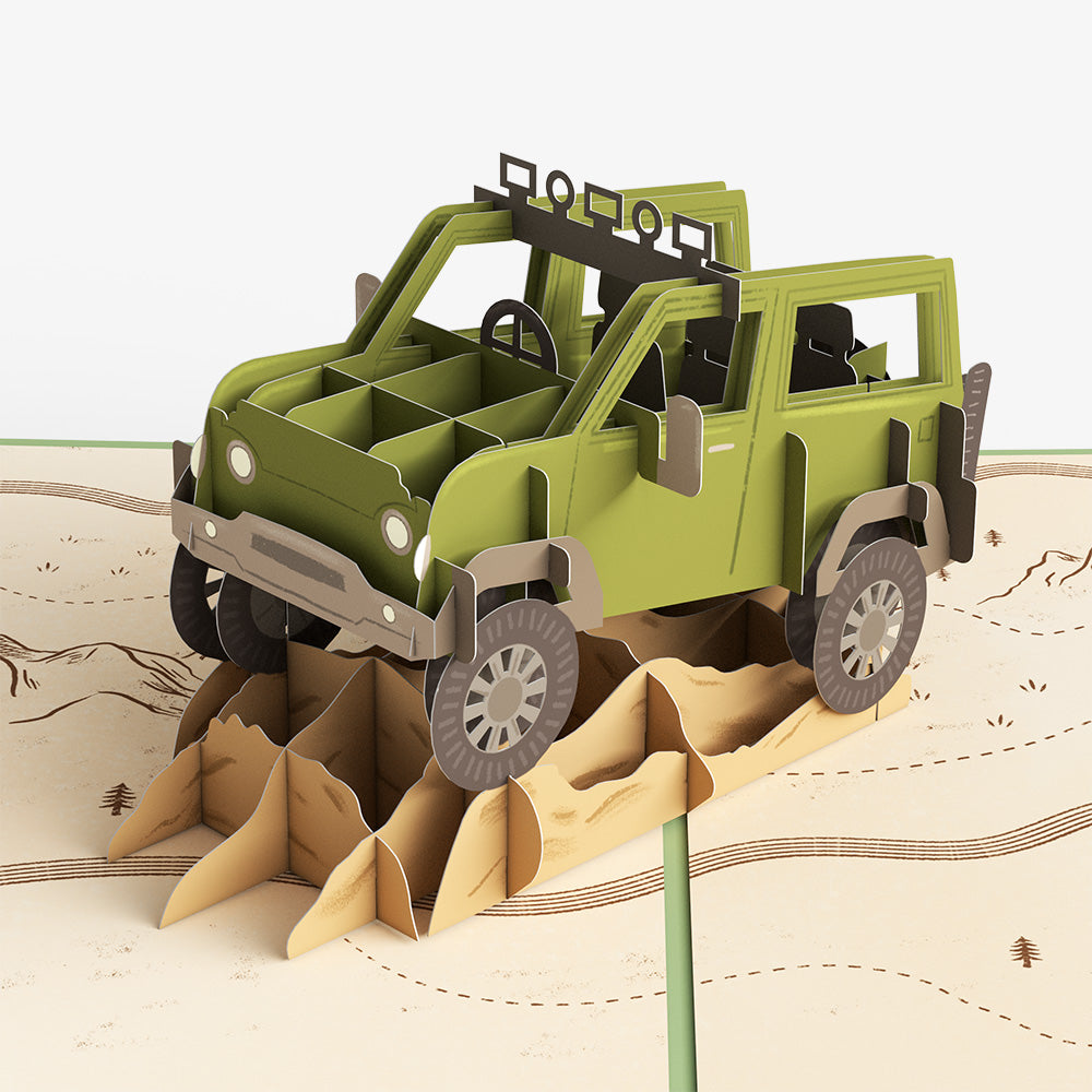 Off-Road Adventure Anniversary Pop-Up Card and Sentiment Set