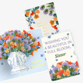 Birthday Bouquet of Happiness Pop-Up Card and Sentiment Set for Sister