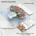 Birthday Bouquet of Happiness Pop-Up Card and Sentiment Set for Granddaughter