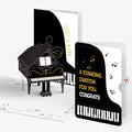 Just a Note Piano Congratulations Pop-Up Card and Sentiment Set