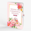 Blush Blooms Birthday Pop-Up Card and Sentiment Set for Mom