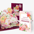 Blush Blooms Birthday Pop-Up Card and Sentiment Set for Daughter